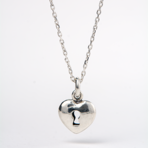 Heart Keyhole Necklace