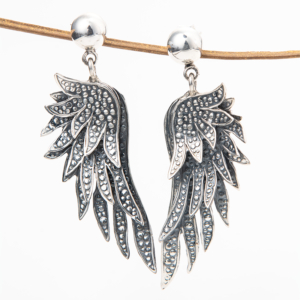 Angel wings earrings