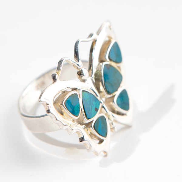 Butterfly Turquoise Ring - Image 2