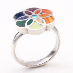 Inlayflowerring