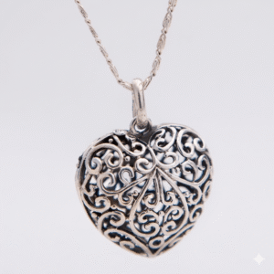 Filigree Heart Necklace