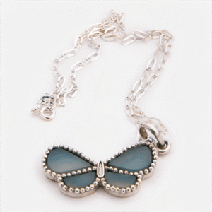 Moonlit Butterfly Necklace